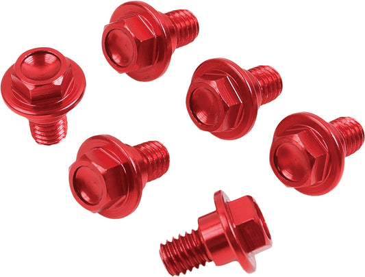 ZETA, ZETA ZE88-9302 Fork Guard Bolt in Suz Red