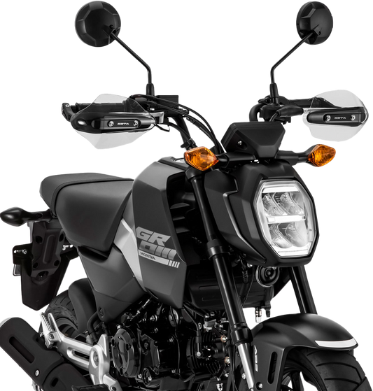 ZETA, ZETA Sonic Handguard Light Smoke for Honda Grom and Monkey - Part #ZS72-2502