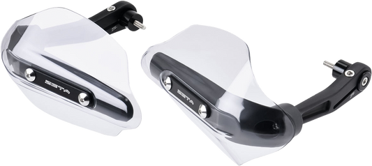 ZETA, ZETA Sonic Handguard Light Smoke for Honda Grom and Monkey - Part #ZS72-2502