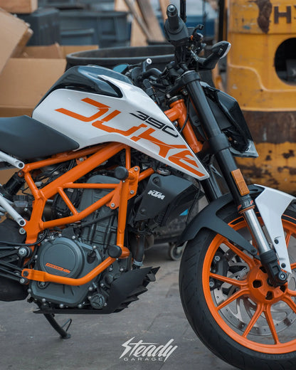 Zeus Armor Pro Series Engine Cage Front Cage - KTM DUKE 390 - (ALL YEARS) - Howling Moto