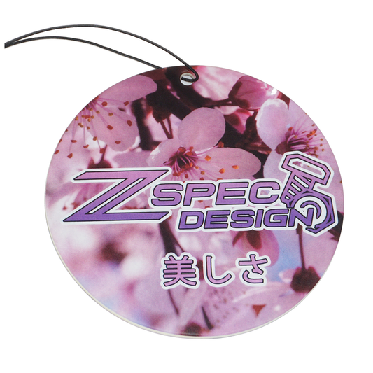 3" Round Sakura (Cherry-Blossom) Scented Air Freshener - Howling Moto