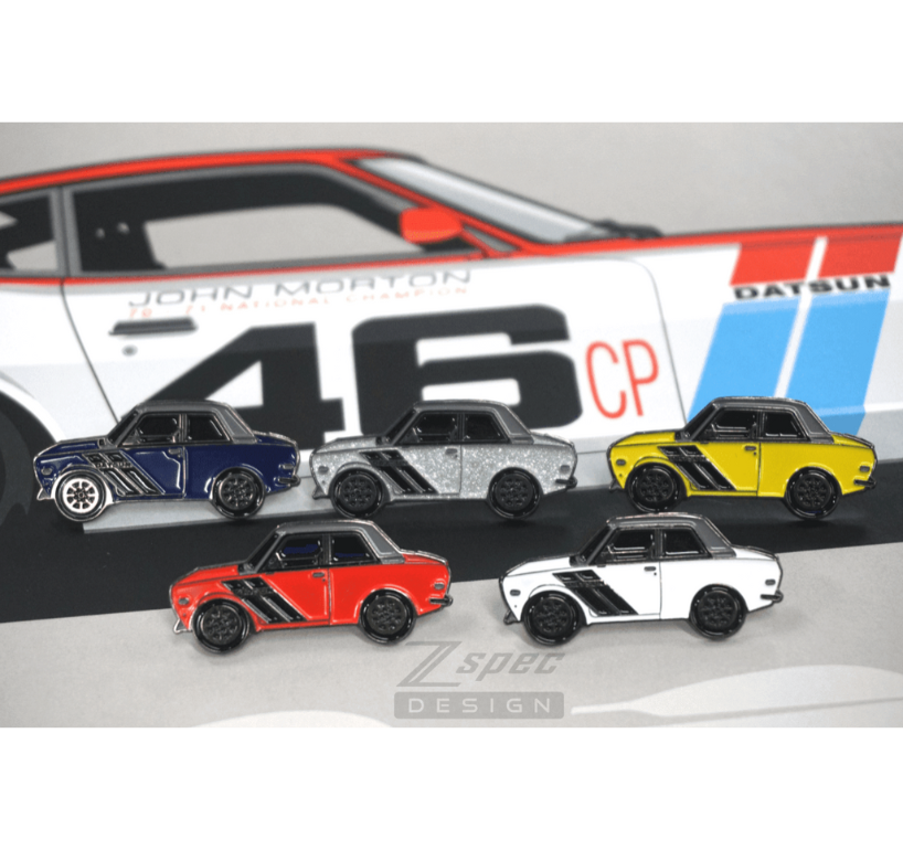 ZSPEC Datsun 510 "Daily Driver" Lapel / Hat Pin - Howling Moto
