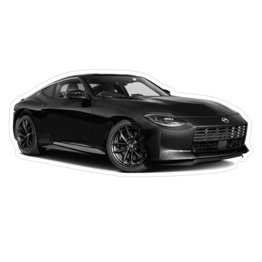 Nissan Z RZ34 Sports Car Vinyl Decal / Sticker, Black - Howling Moto