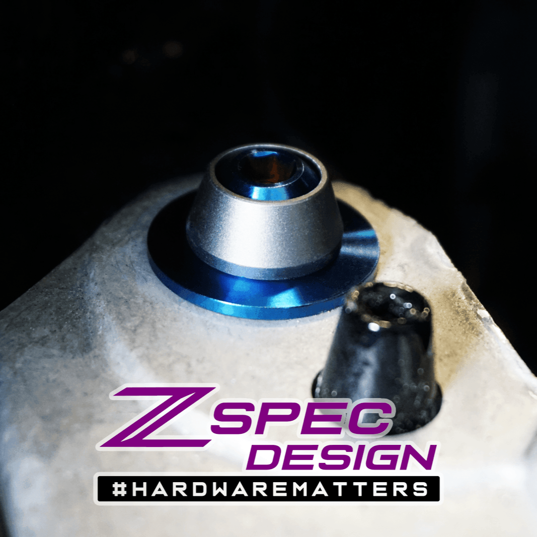 ZSPEC Interior Dress Up Bolts® Fastener Kit for 21+ Ford Bronco 2.7L, Titanium & Billet - Howling Moto