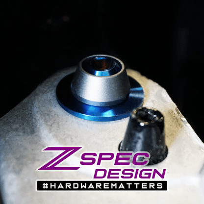 ZSPEC Interior Dress Up Bolts® Fastener Kit for 21+ Ford Bronco 2.7L, Titanium & Billet - Howling Moto