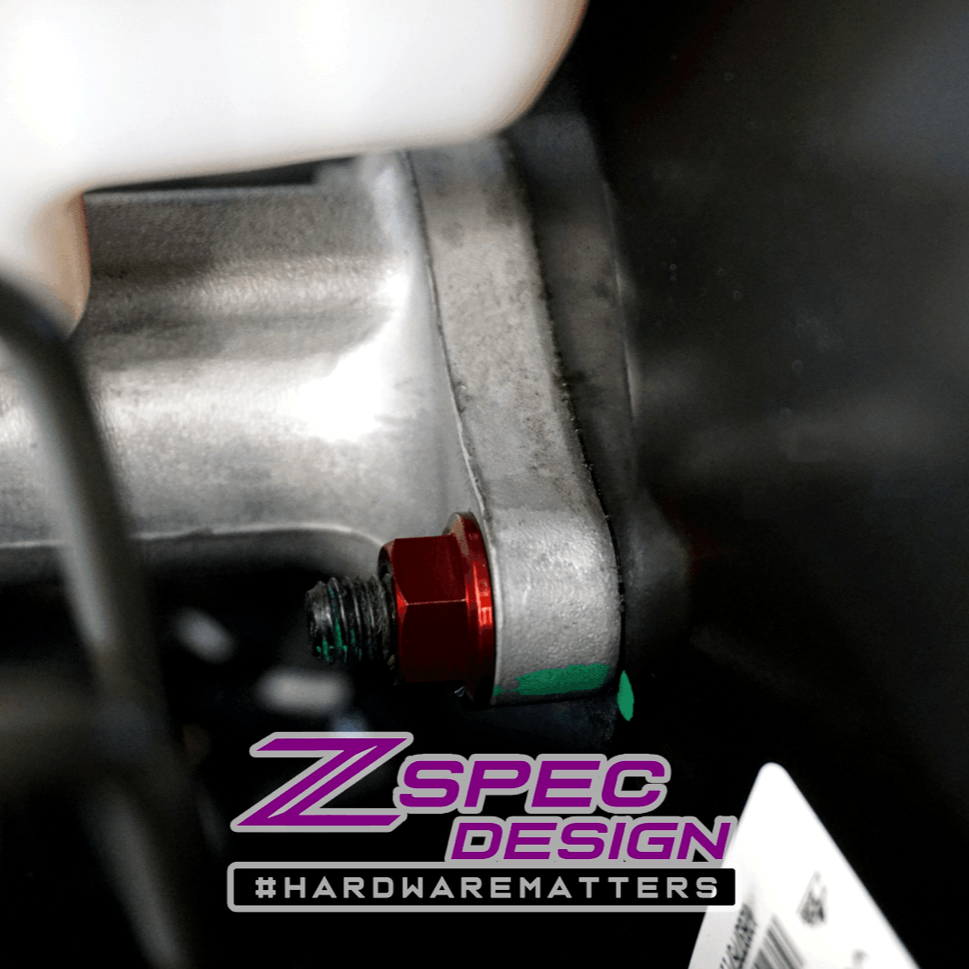 ZSPEC Stage-2 Dress Up Bolts® Fastener Kit for '05-21 Nissan Frontier D40, Titanium & Billet - Howling Moto