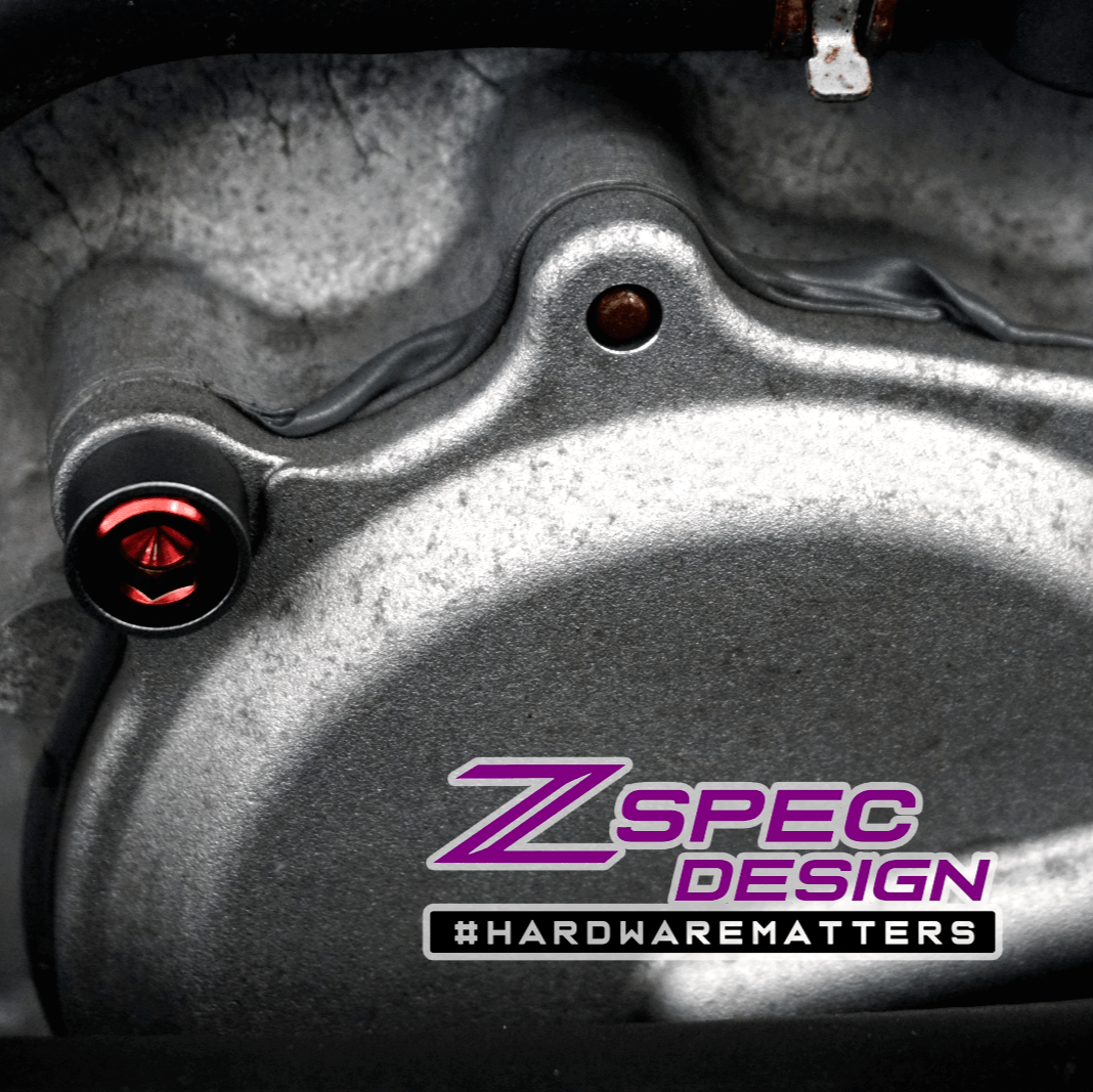 ZSPEC Stage-2 Dress Up Bolts® Fastener Kit for '05-21 Nissan Frontier D40, Titanium & Billet - Howling Moto