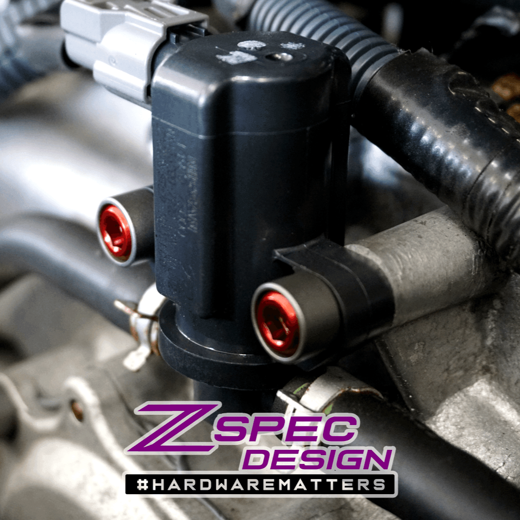 ZSPEC Stage-2 Dress Up Bolts® Fastener Kit for '05-21 Nissan Frontier D40, Titanium & Billet - Howling Moto