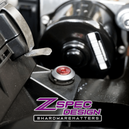 ZSPEC Stage-2 Dress Up Bolts® Fastener Kit for '05-21 Nissan Frontier D40, Titanium & Billet - Howling Moto