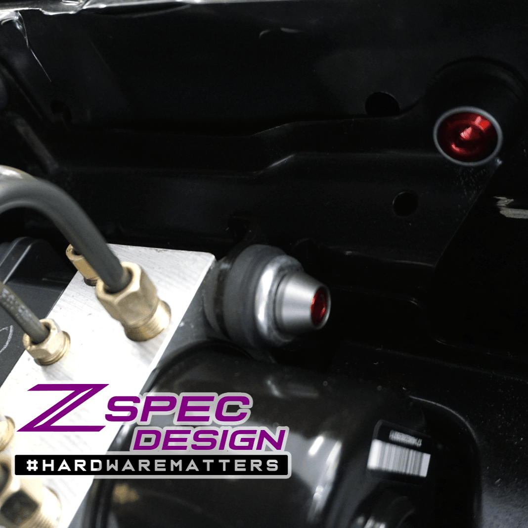 ZSPEC Stage-2 Dress Up Bolts® Fastener Kit for '05-21 Nissan Frontier D40, Titanium & Billet - Howling Moto