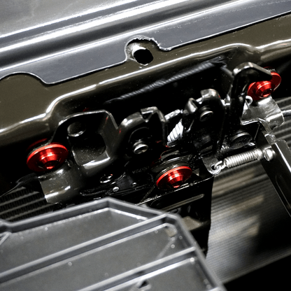 ZSPEC Stage-2 Engine Bay Fastener Kit for 22+ Nissan Frontier D41, Titanium - Howling Moto
