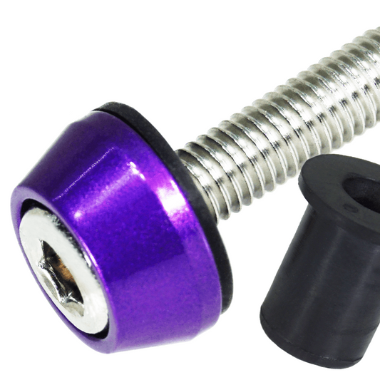 ZSPEC Body Kit Fastener, M5x20mm w/Well Nut, Stainless & Billet, Per Each - Howling Moto