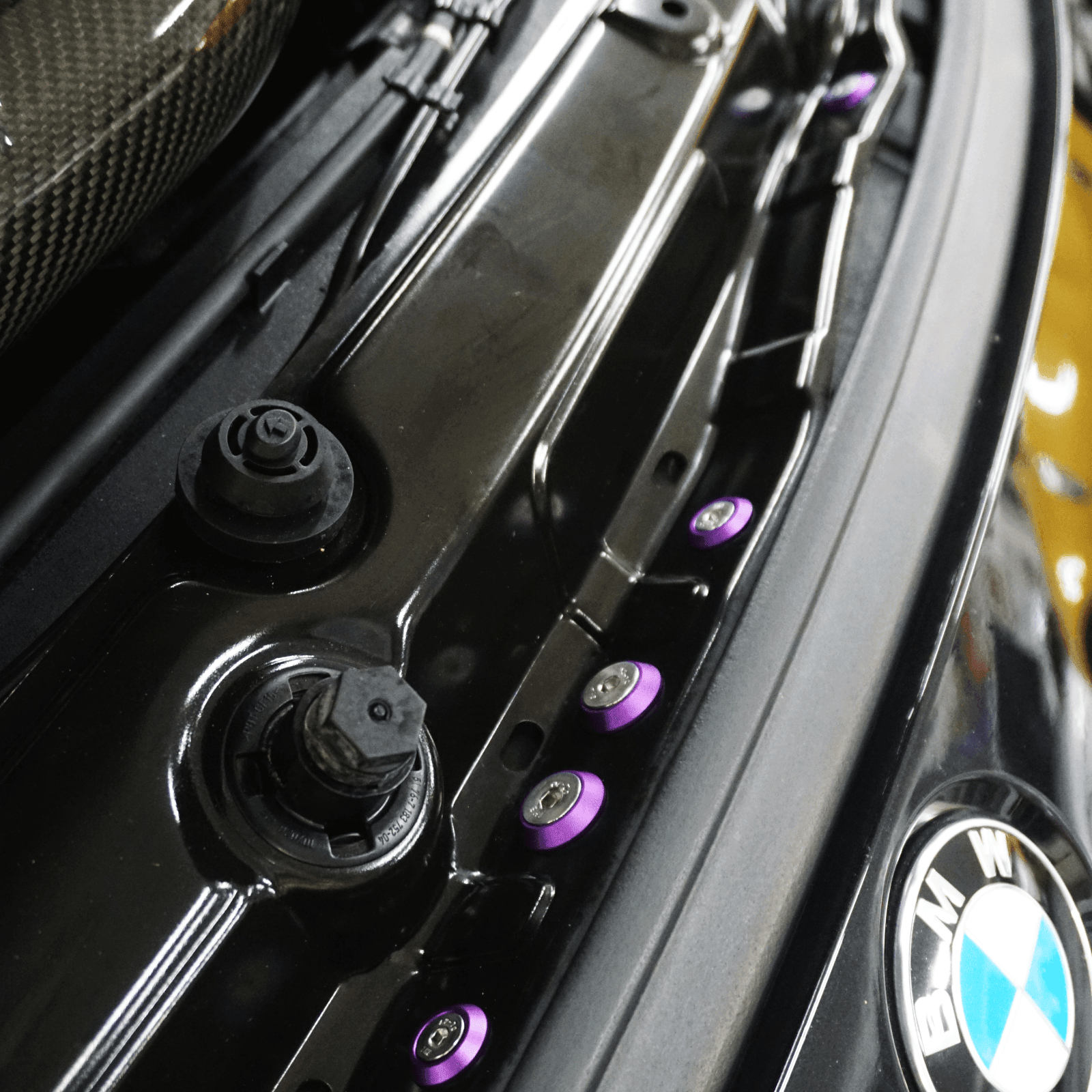 ZSPEC Stage-2 Dress Up Bolts® Fastener Kit for '14-19 BMW 435i F32 3.0T, Stainless & Billet - Howling Moto