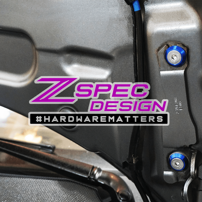 ZSPEC Stage-3 Dress Up Bolts® Fastener Kit for '07-14 Mini Clubman R55, Stainless & Billet - Howling Moto