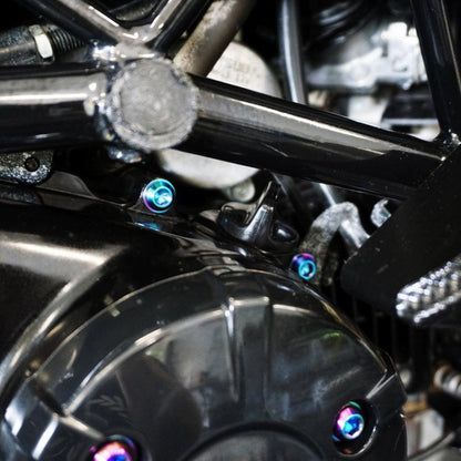 ZSPEC Dress-Up Bolts® Hardware Kit for the pre-2020 Honda Grom Platform, Titanium - Howling Moto