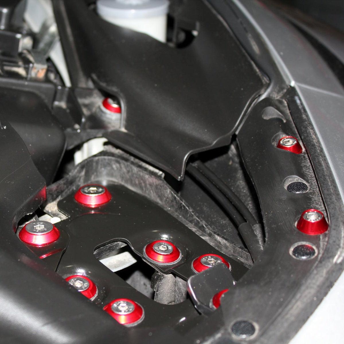 ZSPEC Stage-2 Dress Up Bolts® Fastener Kit for '09-'17 Infiniti G37/Q50 VQ37, Stainless & Billet - Howling Moto
