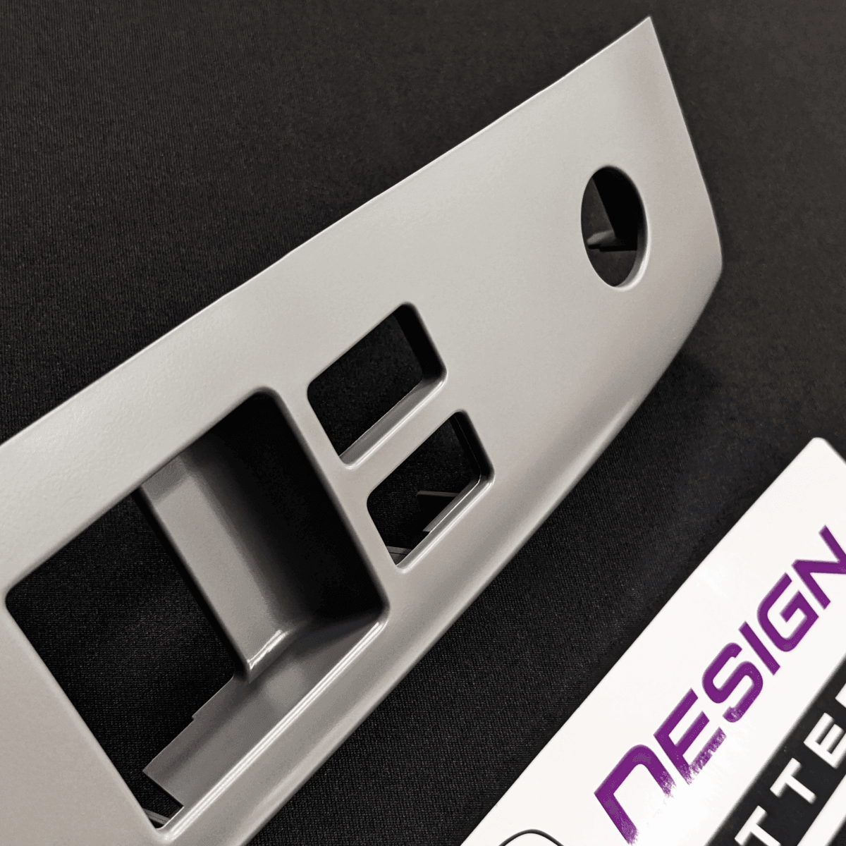 ZSPEC 350z Z33 Interior Door Window Switch Finisher Set for LHD '03-05, Grey - Howling Moto
