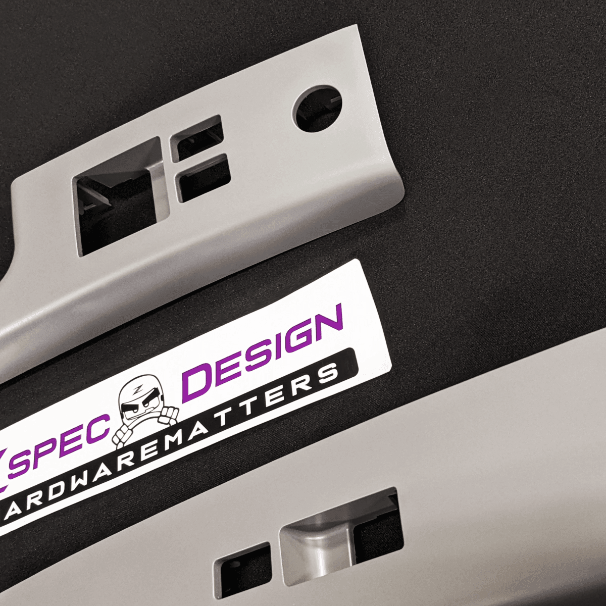 ZSPEC 350z Z33 Interior Door Window Switch Finisher Set for LHD '06-09, Grey - Howling Moto