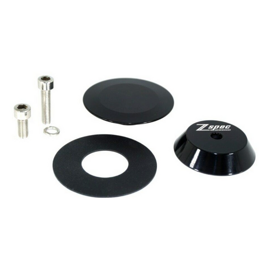 ZSPEC 44mm Rear Wiper Hole-Cover/Cap/Plug, Weatherproof, fits holes 16mm-30mm, Black - Howling Moto