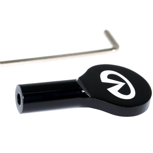ZSPEC Dipstick Handle for Infiniti G35/G37/Q50/Q60, Black, Billet w/ Hex Key - Howling Moto