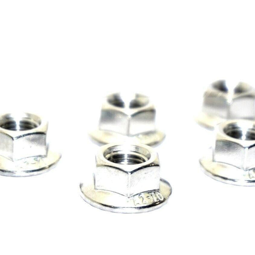ZSPEC M10-1.25 Metric Flare Nuts, SUS304 Stainless Steel, 10-Pack - Howling Moto