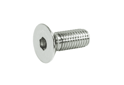 ZSPEC M10-1.5x25mm Flat-Head FHSC Fasteners, Stainless, Per Each - Howling Moto