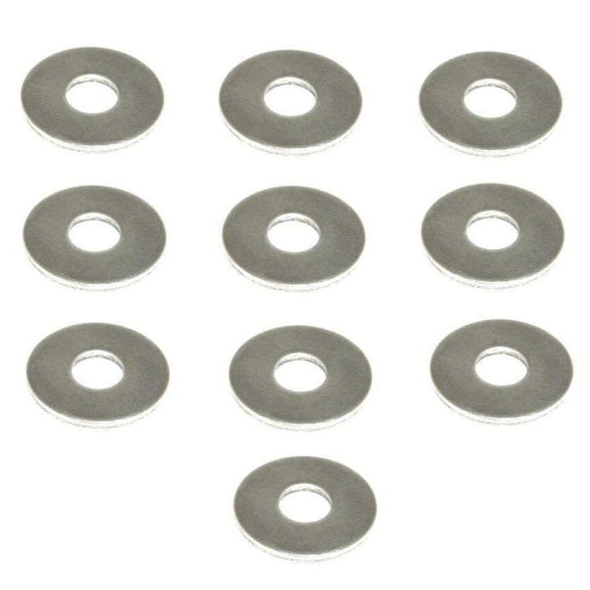 ZSPEC M10 Fender Flat Washers, SUS304 Stainless, 10-Pack - Howling Moto