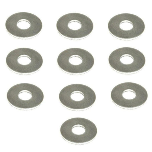 ZSPEC M10 Fender Flat Washers, SUS304 Stainless, 10-Pack - Howling Moto