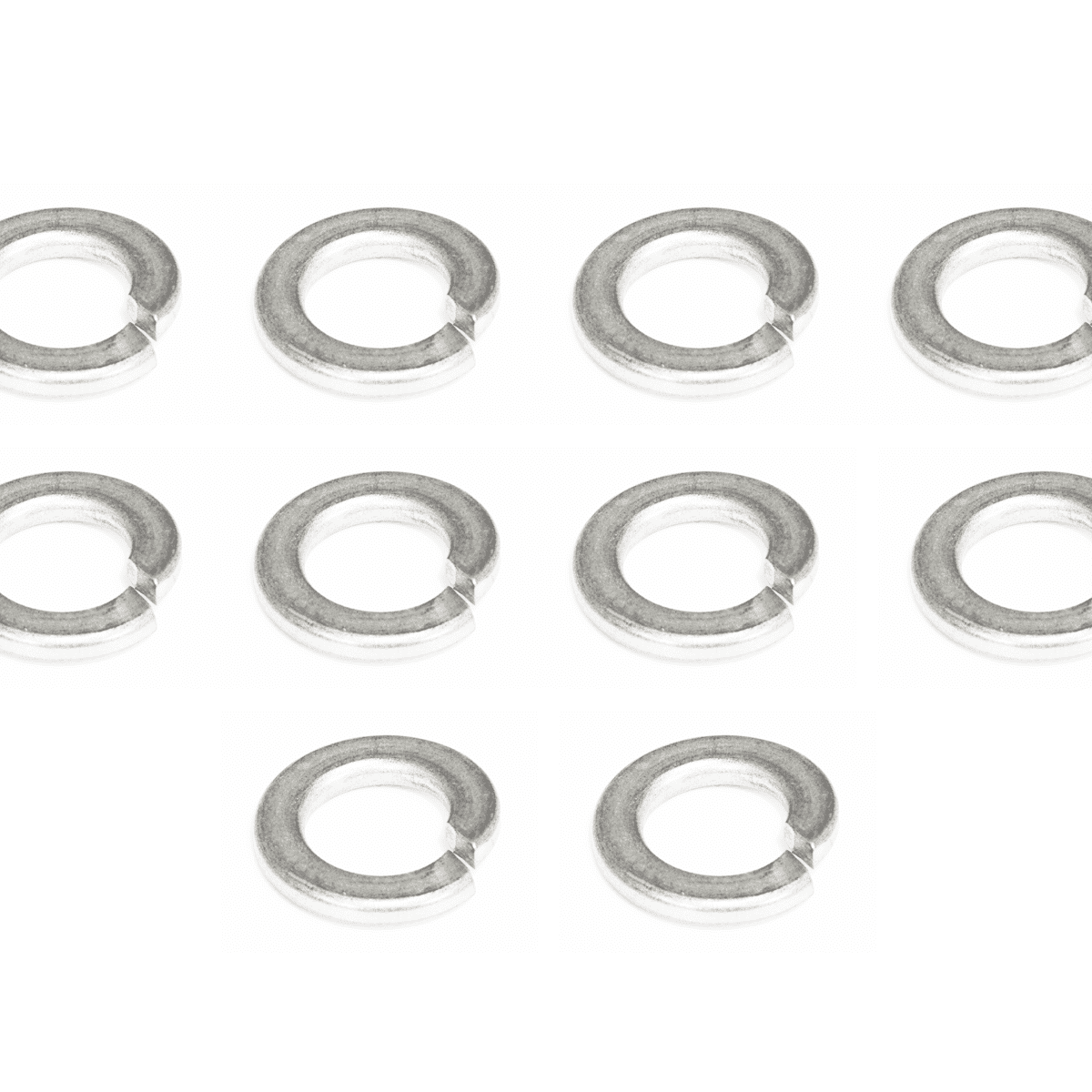 ZSPEC M10 Lock Washers, SUS304 Stainless, 10-Pack - Howling Moto