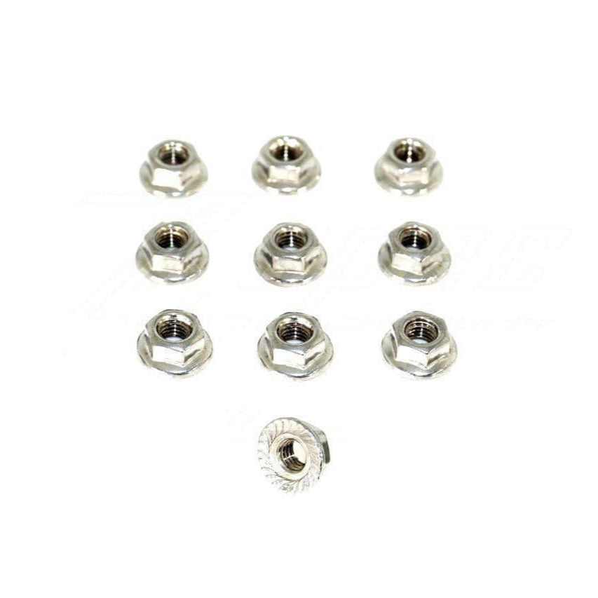 ZSPEC M3 Metric Flare Nuts, Stainless SUS304, 10-Pack - Howling Moto