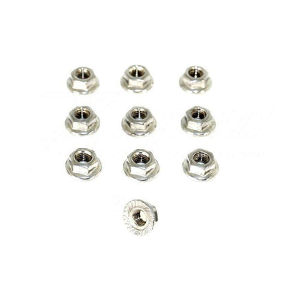 ZSPEC M3 Metric Flare Nuts, Stainless SUS304, 10-Pack - Howling Moto