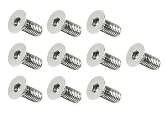 ZSPEC M4-0.7x10mm Fasteners, FHSC, Stainless Steel SUS304, 10-Pack - Howling Moto