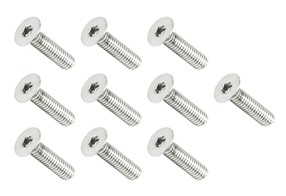 ZSPEC M4-0.7x16mm Fasteners, FHSC, Stainless Steel SUS304, 10-Pack - Howling Moto