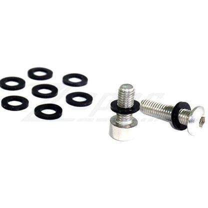 ZSPEC M5 Silicone Flat Washers for SHSC or Button-Head Bolts, 10-Pack - Howling Moto