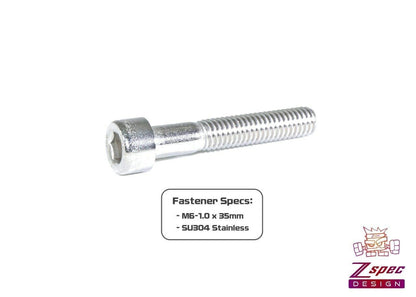 ZSPEC M6-1.0x35mm Socket-Cap SHSC Fasteners, Stainless, 10-Pack - Howling Moto