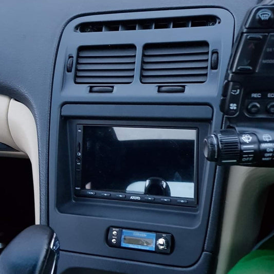 ZSPEC RHD Double-Din Radio Bezel Face-Plate for Nissan Z32 300zx, Bezel-ONLY - Howling Moto