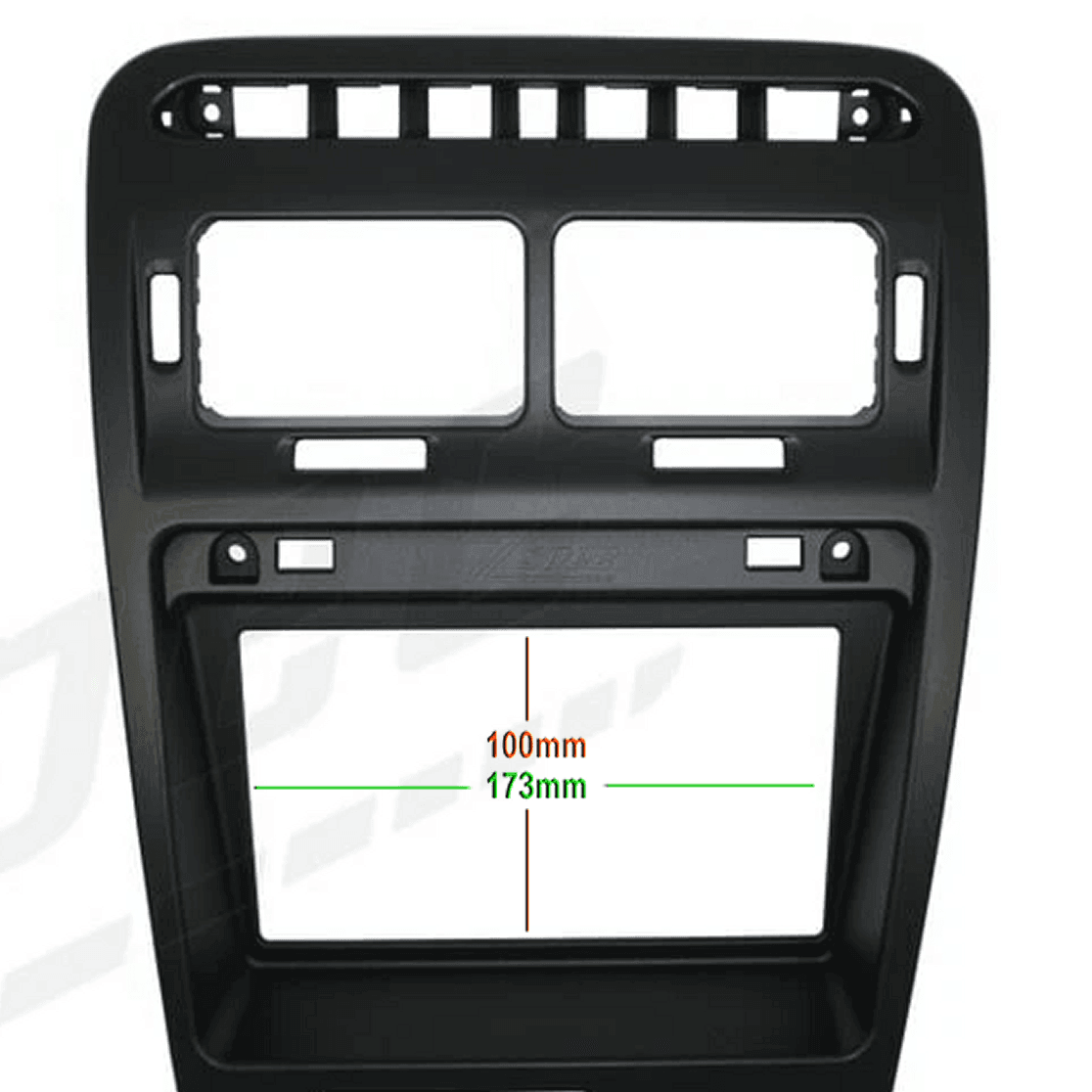 ZSPEC RHD Double-Din Radio Bezel Face-Plate for Nissan Z32 300zx, Bezel-ONLY - Howling Moto