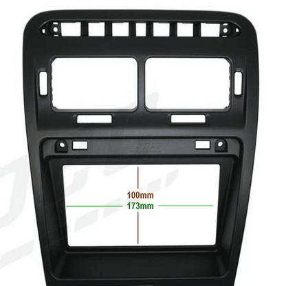 ZSPEC RHD Double-Din Radio Bezel Face-Plate for Nissan Z32 300zx, Bezel-ONLY - Howling Moto