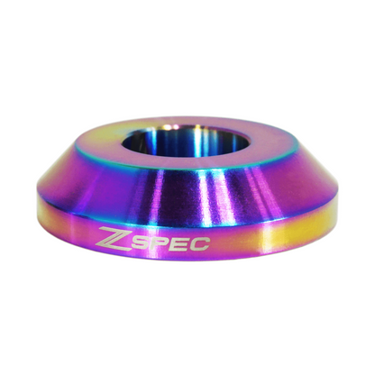 ZSPEC Shift Boot Knob Finisher, Burned Grade-5 Titanium, 9mm Tall, 300zx/350z/370z/Z/G/Q - Howling Moto