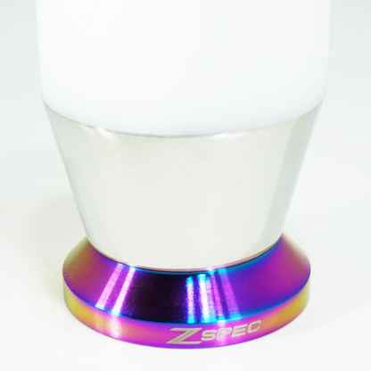 ZSPEC Shift Boot Knob Finisher, Burned Grade-5 Titanium, 9mm Tall, 300zx/350z/370z/Z/G/Q - Howling Moto