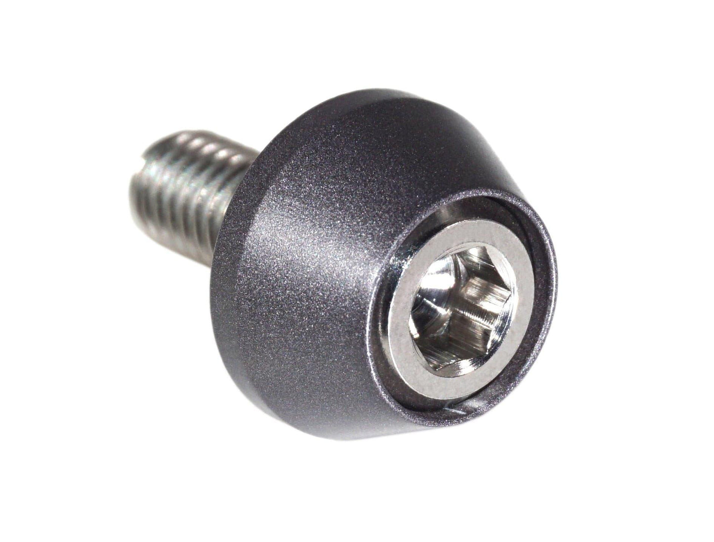 ZSPEC License Plate Bolts, SHSC M6x20 w/Washers, Grade-5 Titanium, 8-Pack - Howling Moto