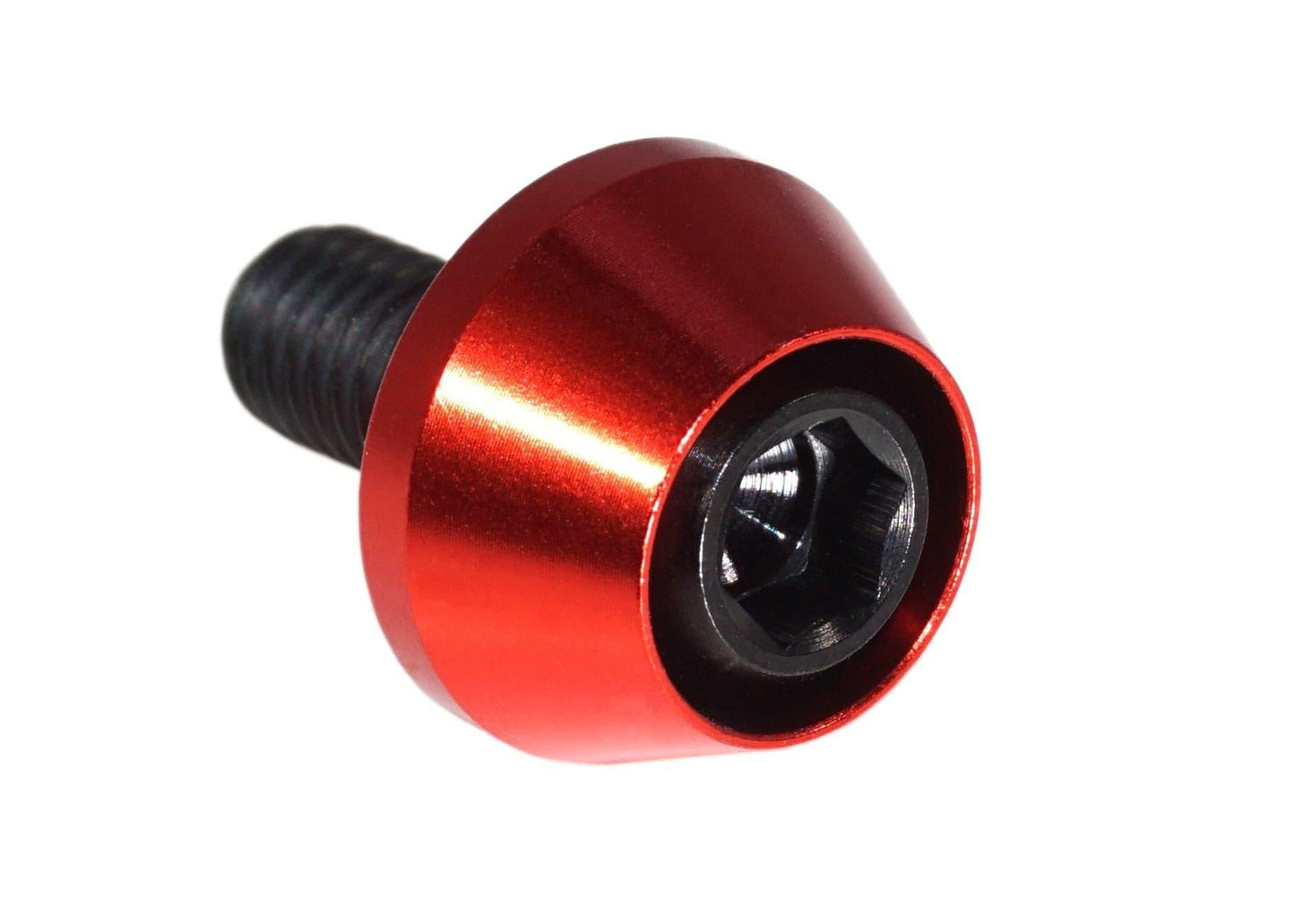 ZSPEC License Plate Bolts, SHSC M6x20 w/Washers, Grade-5 Titanium, 8-Pack - Howling Moto