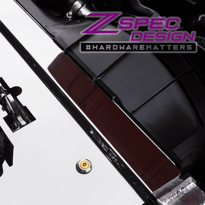 ZSPEC M6 Billet Dress Up Fender-Finish Washers for FHSC Fasteners, Billet, 10-Pack - Howling Moto