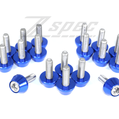 ZSPEC Valve Covers Fastener Kit for '84-89 Nissan 300zx Z31, Stainless & Billet - Howling Moto