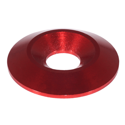 ZSPEC M6 Wide Fender-Finish Dress Up Washers, for M6 FHSC Fasteners, Billet, 10-Pack - Howling Moto