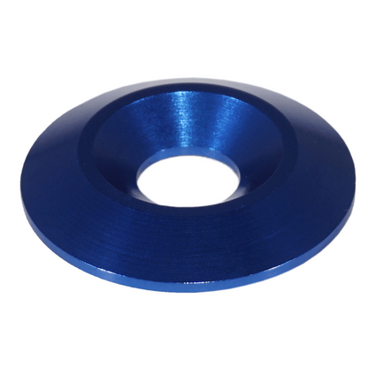 ZSPEC M6 Wide Fender-Finish Dress Up Washers, for M6 FHSC Fasteners, Billet, 10-Pack - Howling Moto
