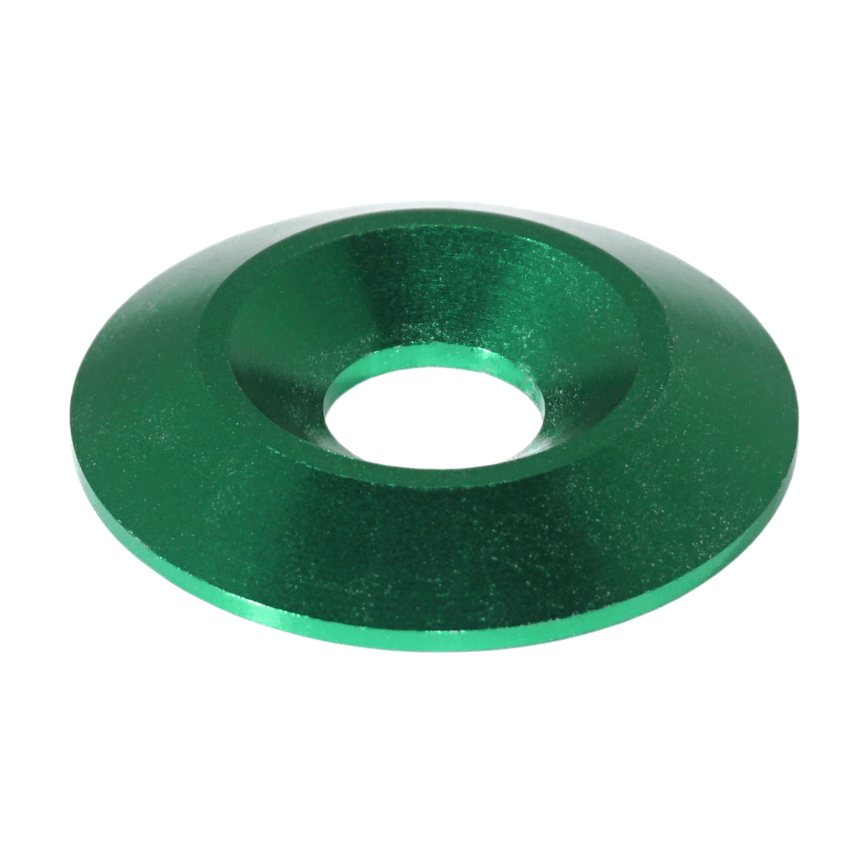 ZSPEC M6 Wide Fender-Finish Dress Up Washers, for M6 FHSC Fasteners, Billet, 10-Pack - Howling Moto
