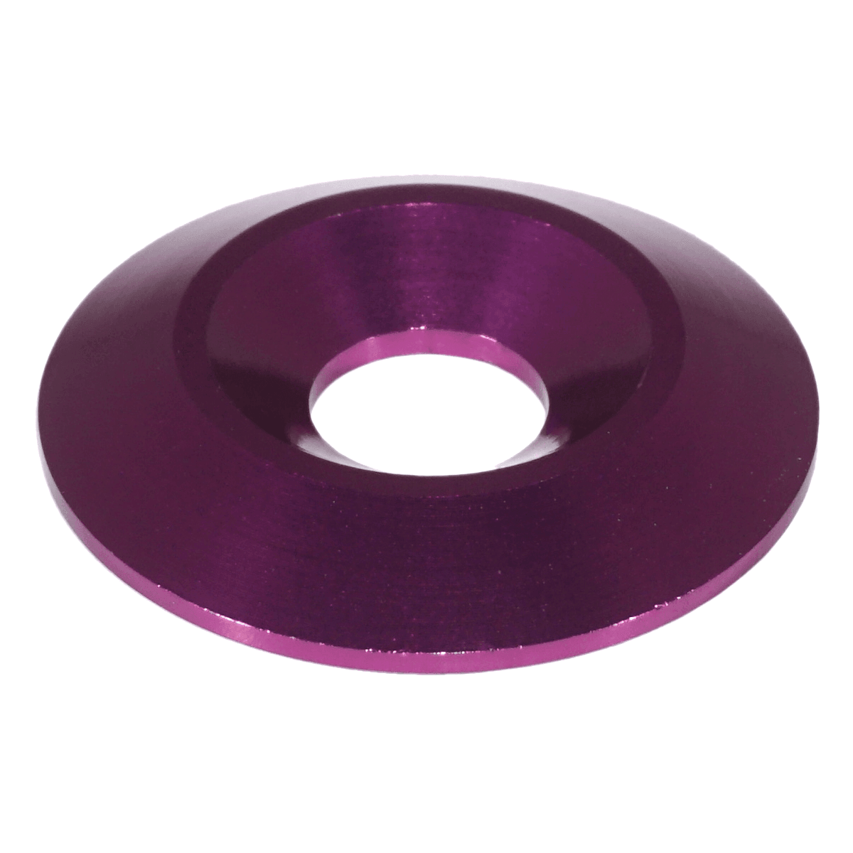 ZSPEC M6 Wide Fender-Finish Dress Up Washers, for M6 FHSC Fasteners, Billet, 10-Pack - Howling Moto