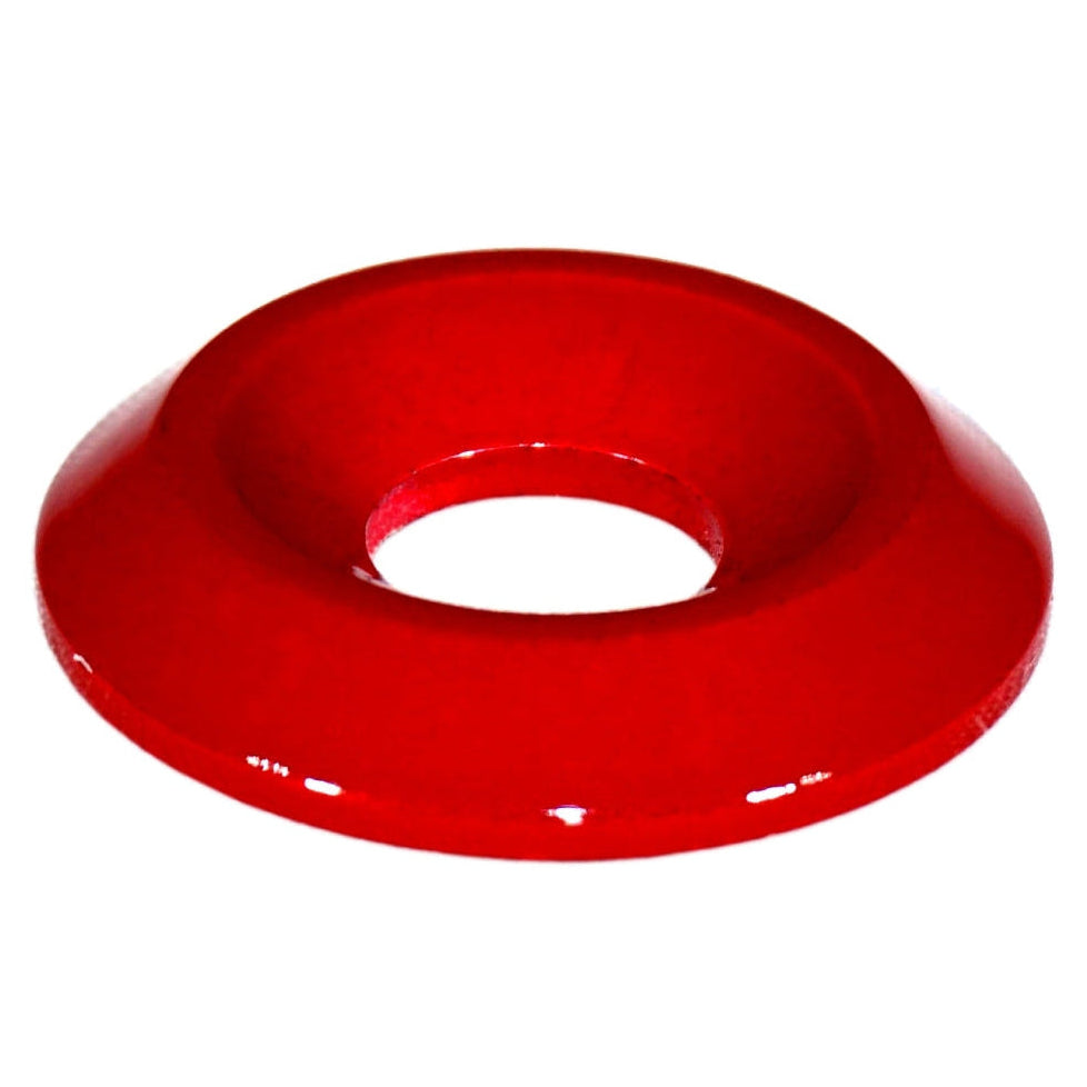 ZSPEC M6 Wide Fender-Finish Dress Up Washers, for M6 FHSC Fasteners, Billet, 10-Pack - Howling Moto