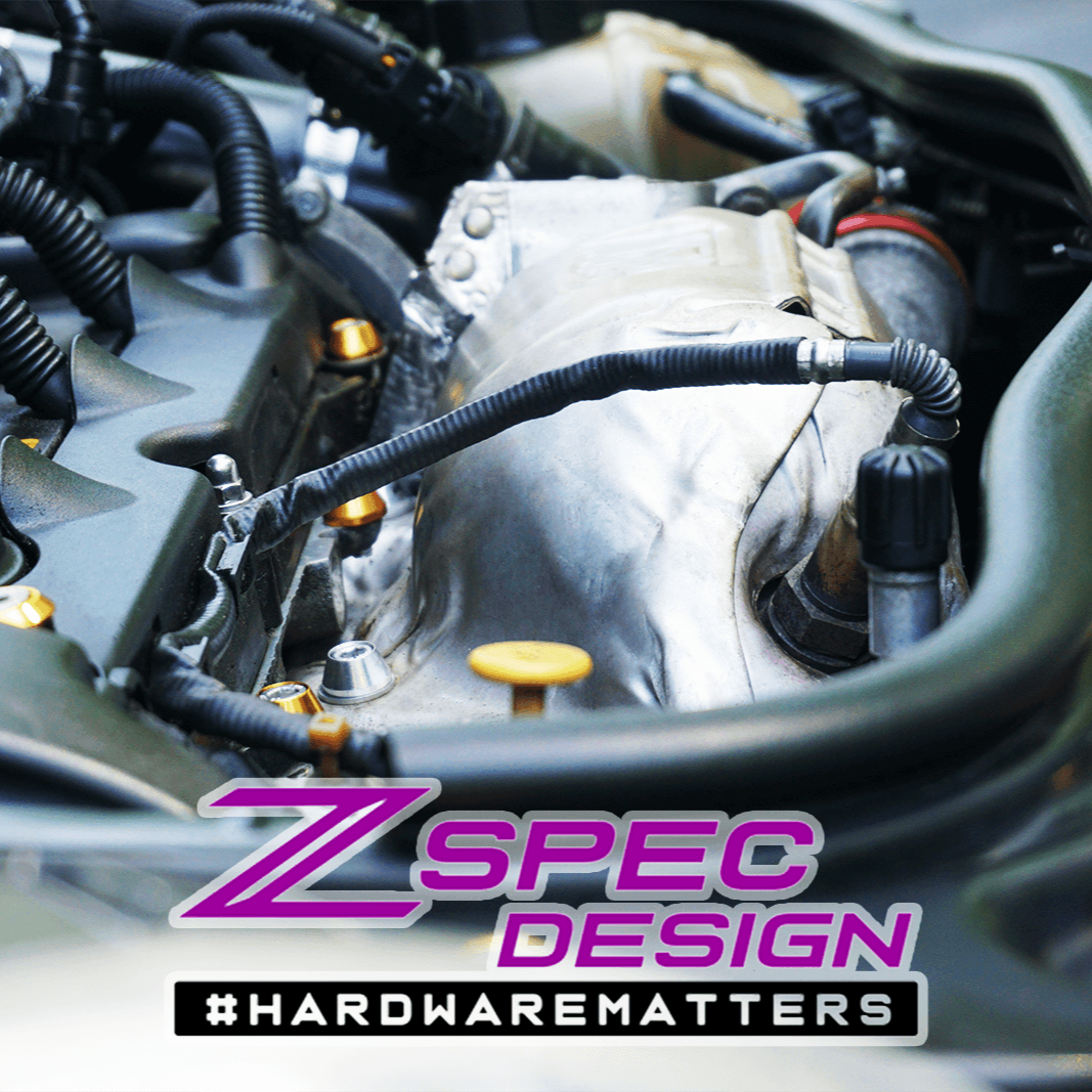 ZSPEC Stage-3 Dress Up Bolts® Fastener Kit for '06-13 Mini R56 Hatch/Hard-Top, Stainless & Billet - Howling Moto